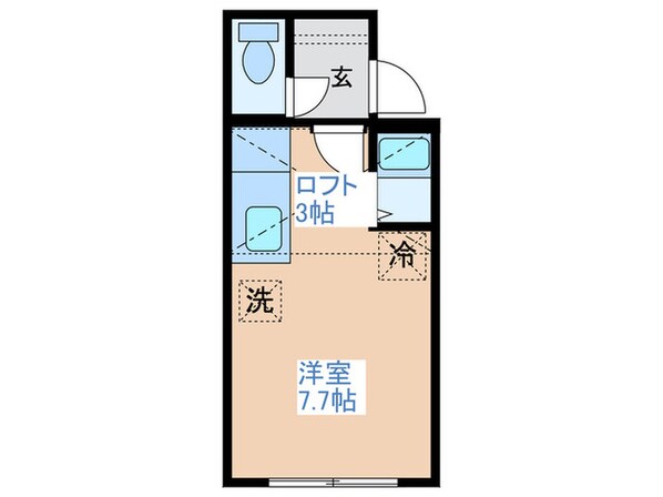 ベルテカヤマの物件間取画像